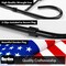 G128 Combo Pack: Garden Flag Stand Black 36x16 Inch & Garden Flag USA America Flag 12x18 Inch